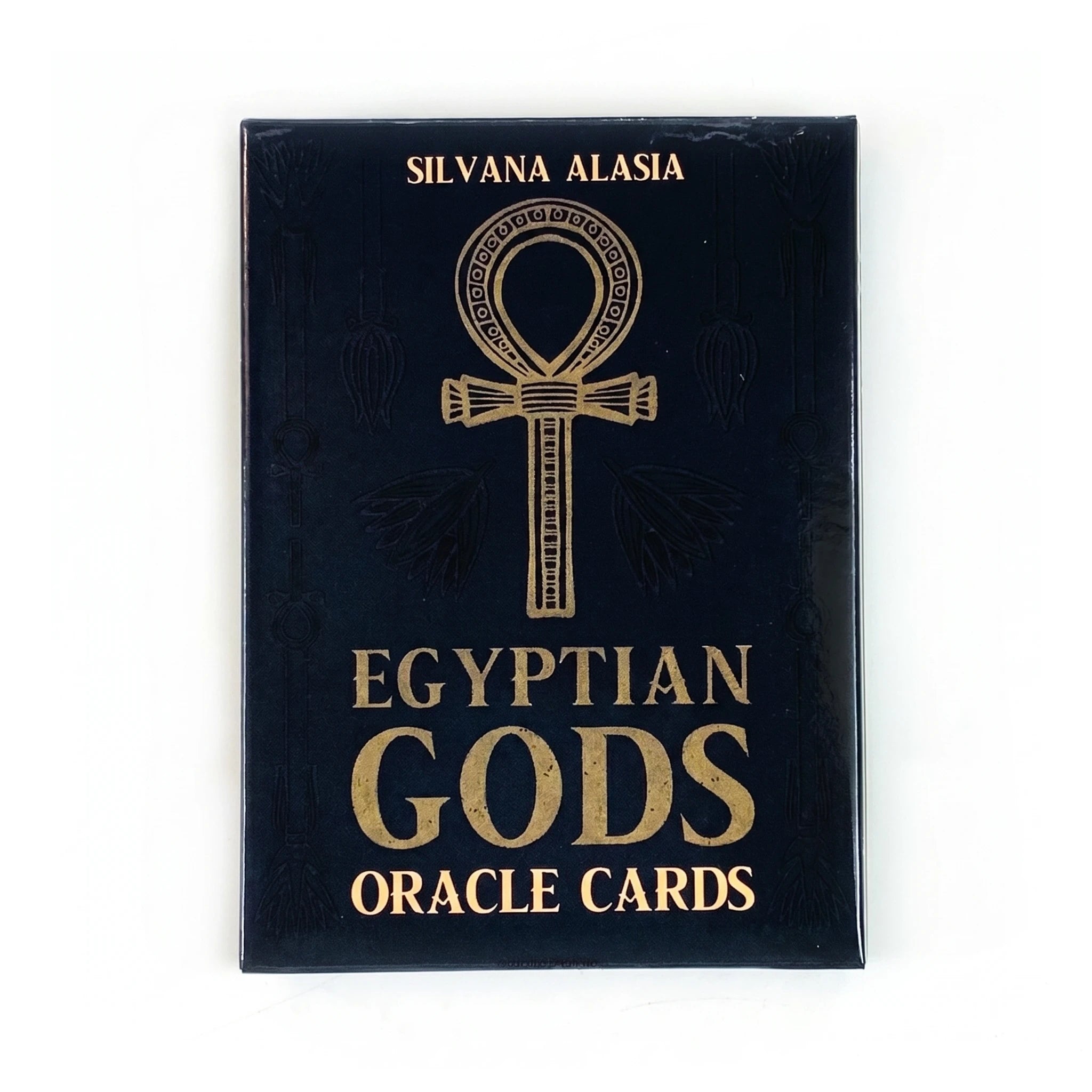 L'Oracle d'Égypte — 36 cartes divinatoires des dieux égyptiens — packshot fond blanc · AURÆN Objets Sacrés