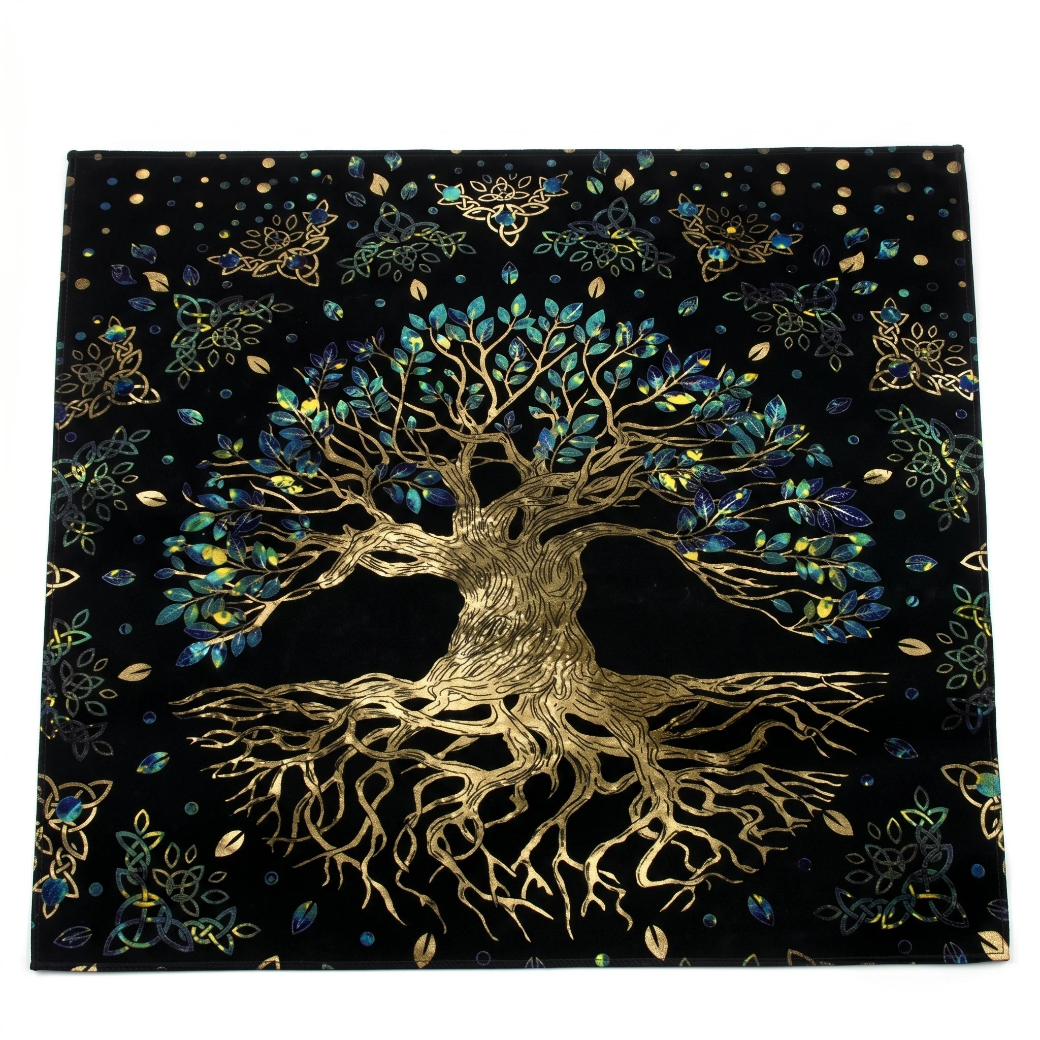 L'Autel — Tapis de cartes divinatoire en velours — packshot fond blanc · AURÆN Objets Sacrés
