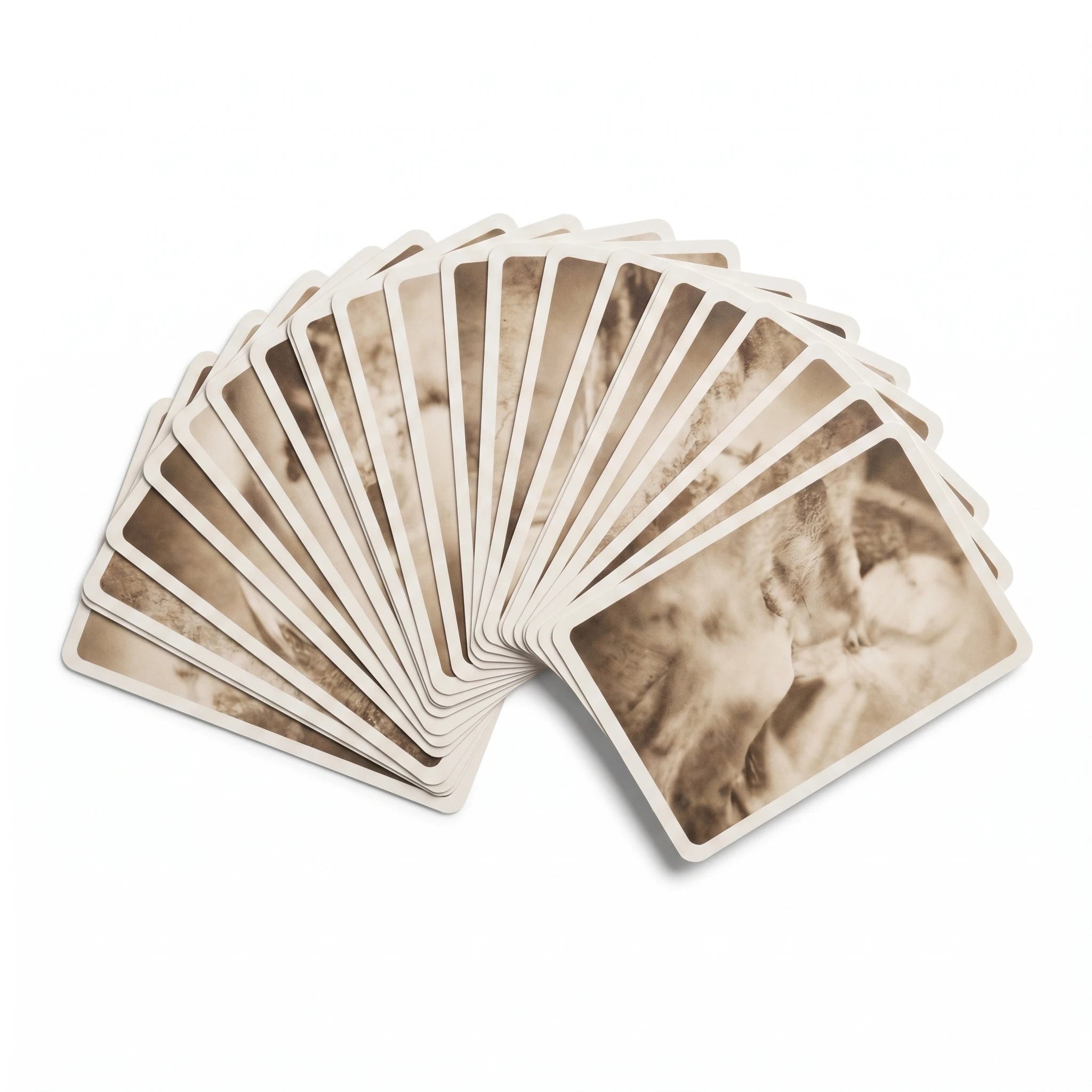 Vies Passées — Oracle des vies antérieures (44 cartes, espagnol) — packshot fond blanc · AURÆN Objets Sacrés