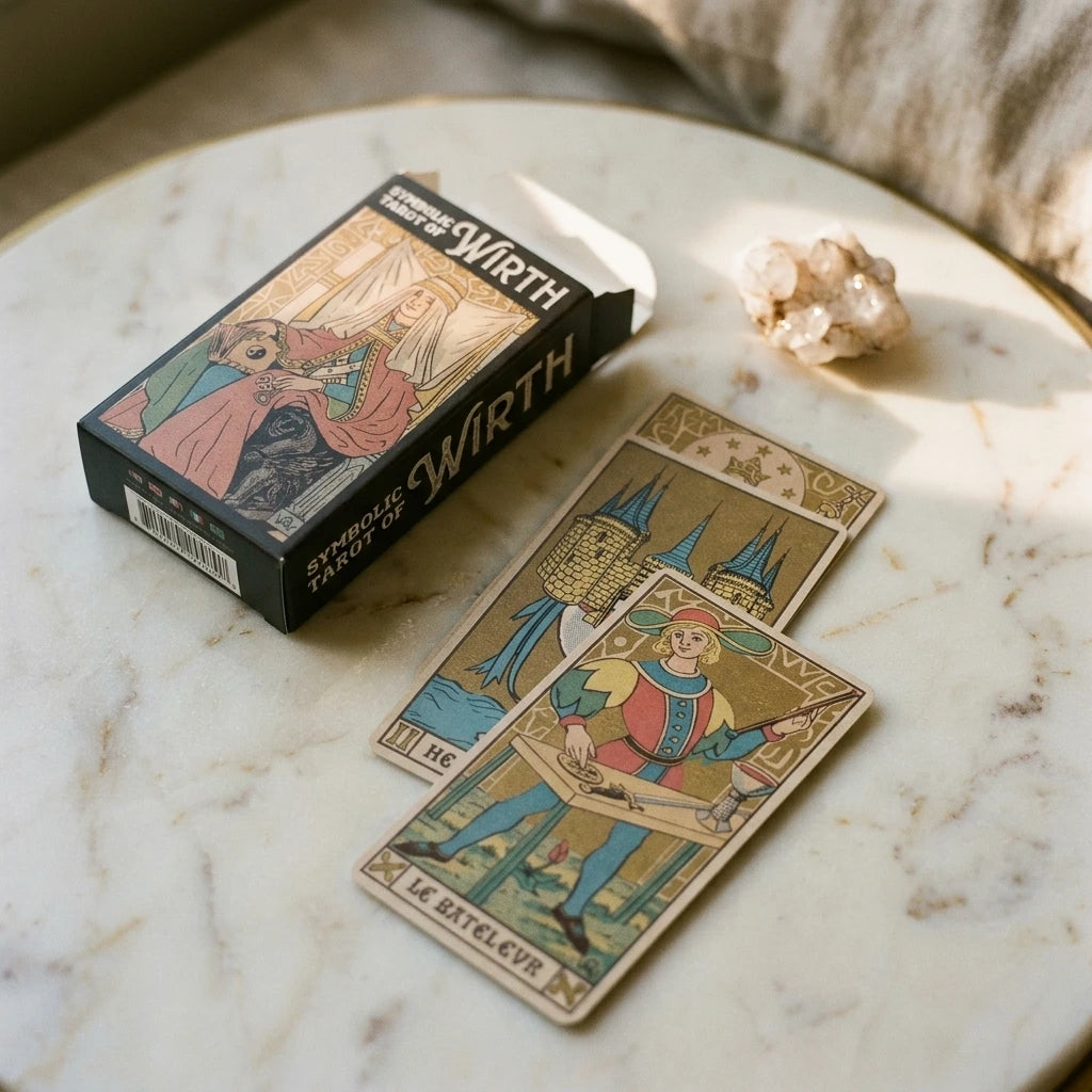 L'Oswald Wirth — Tarot Symbolique classique — vue principale · AURÆN Objets Sacrés