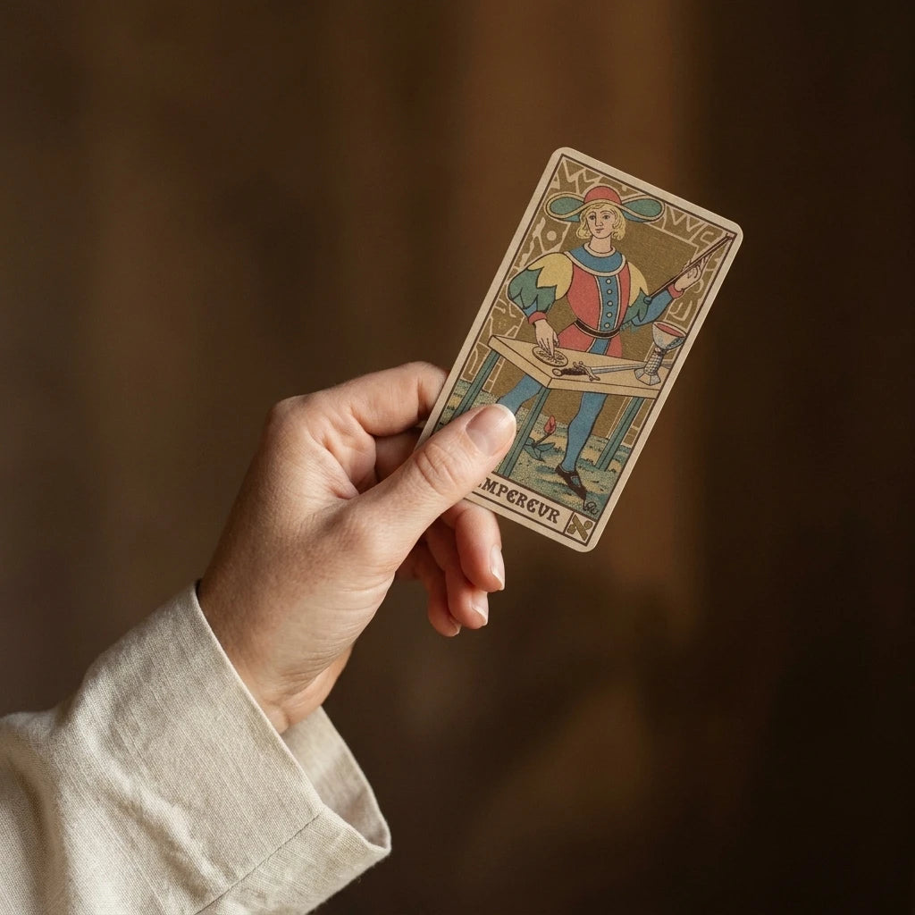L'Oswald Wirth — Tarot Symbolique classique — porté · AURÆN Objets Sacrés