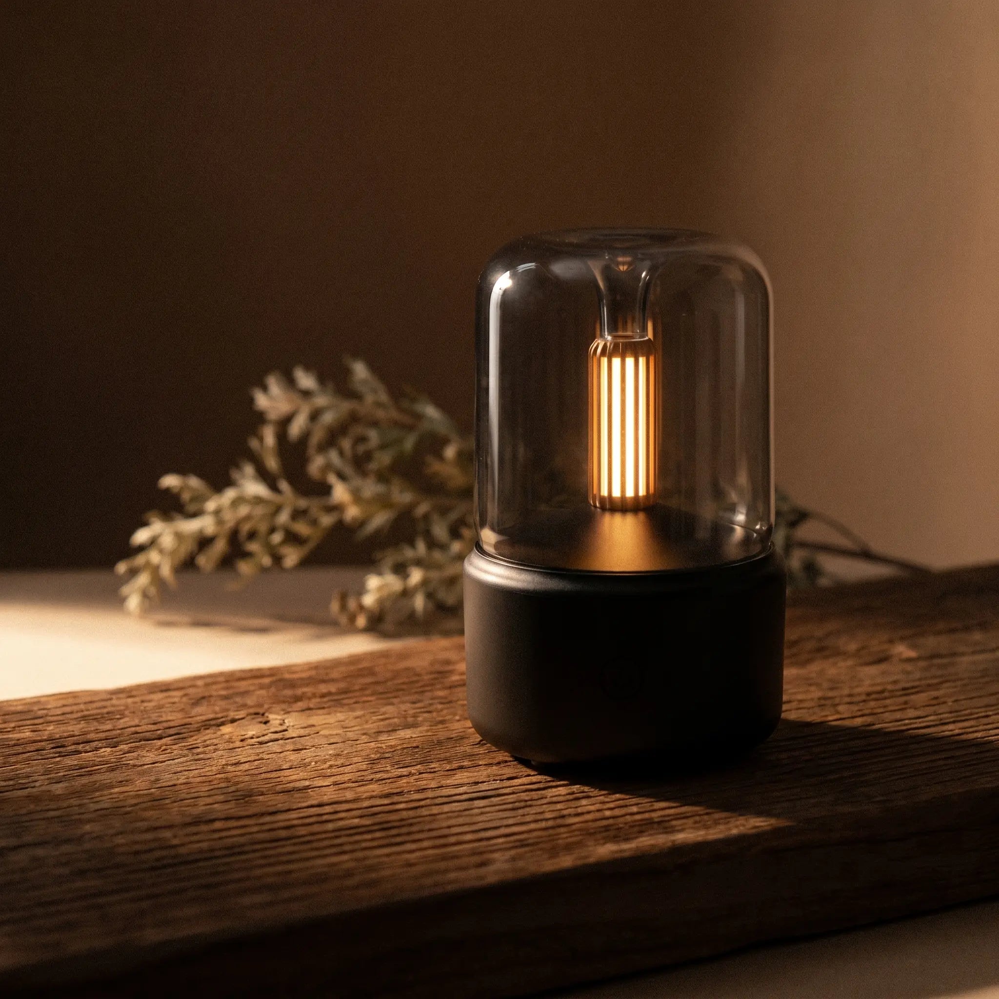 La Veilleuse — Diffuseur USB portable 120ml LED nuit — présence variante · AURÆN Rituels d'Or