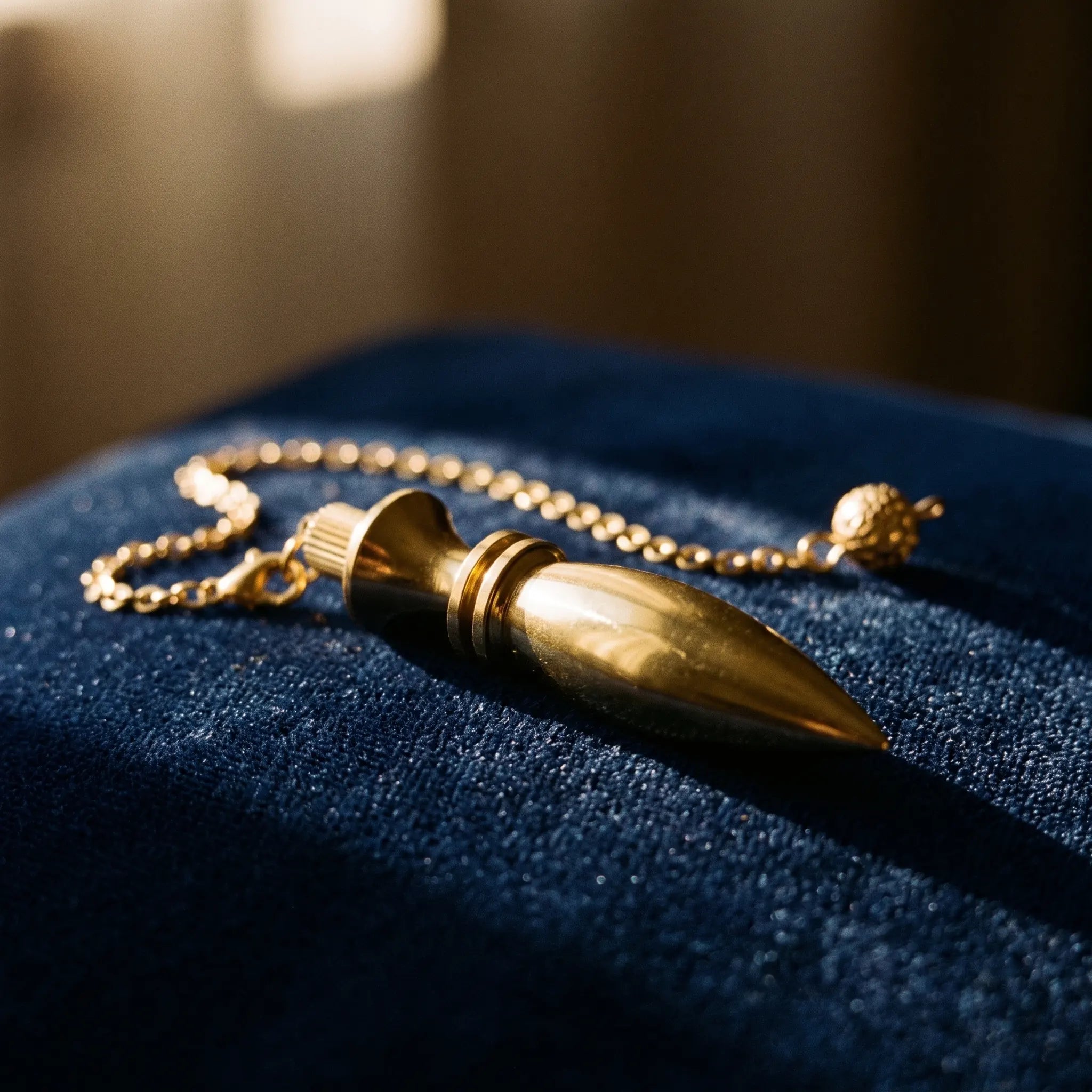Le Scribe — Pendule égyptien Thot — détail matière · AURÆN Objets Sacrés