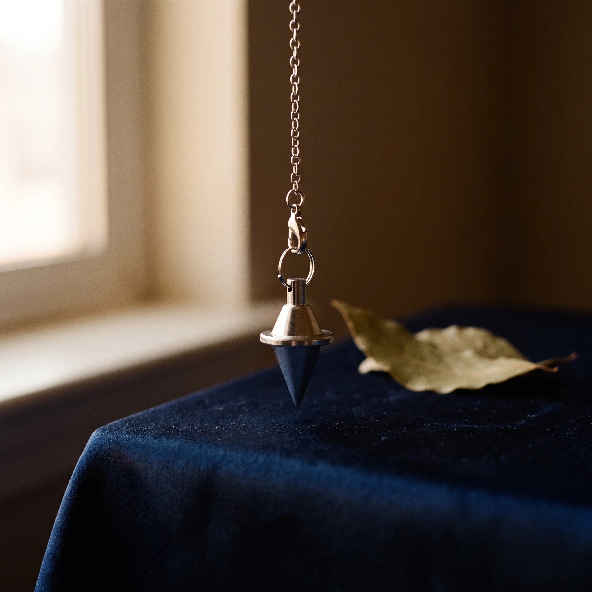 Le Classique — Pendule de divination métal — présence variante · AURÆN Objets Sacrés