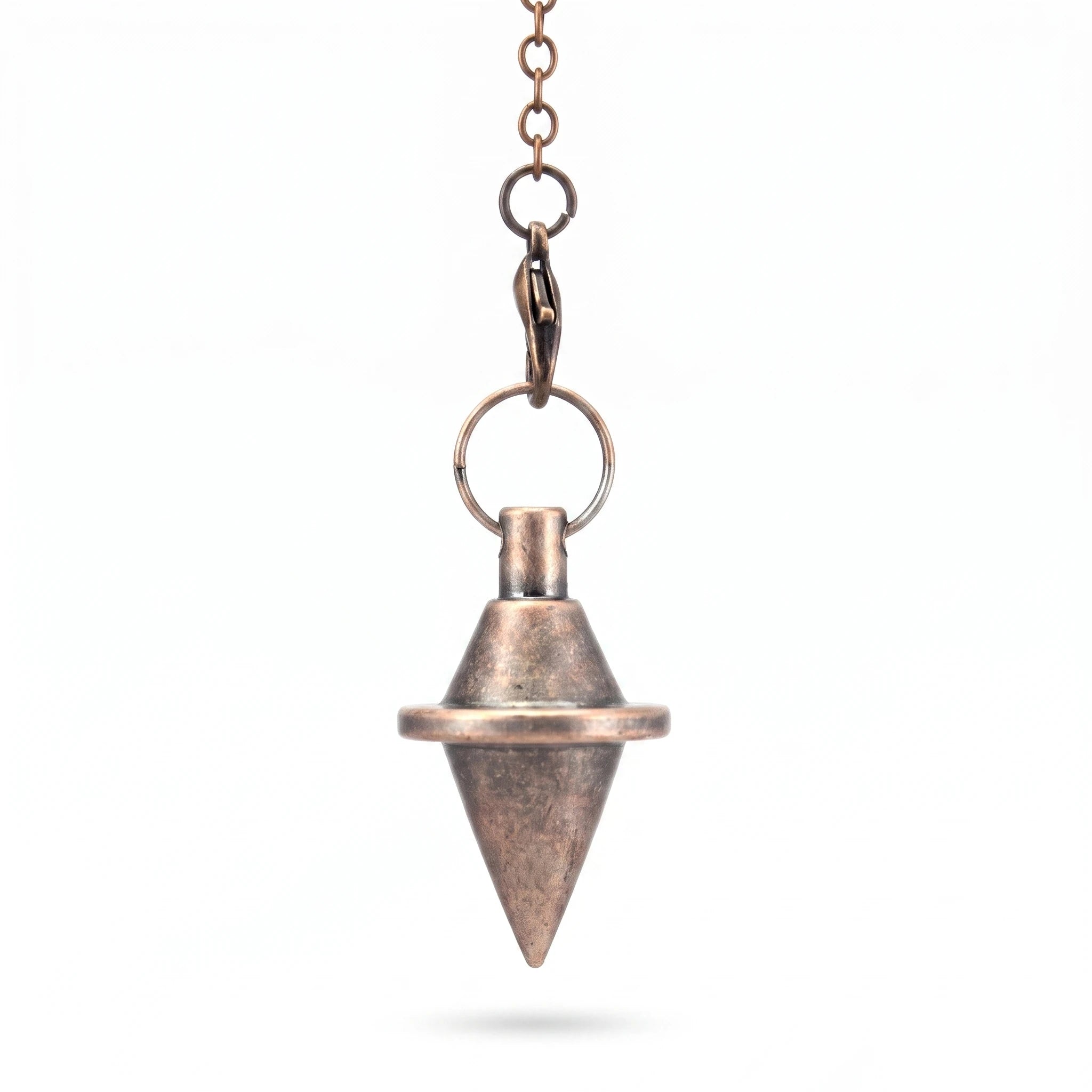 Le Classique — Pendule de divination métal — packshot variante fond blanc · AURÆN Objets Sacrés