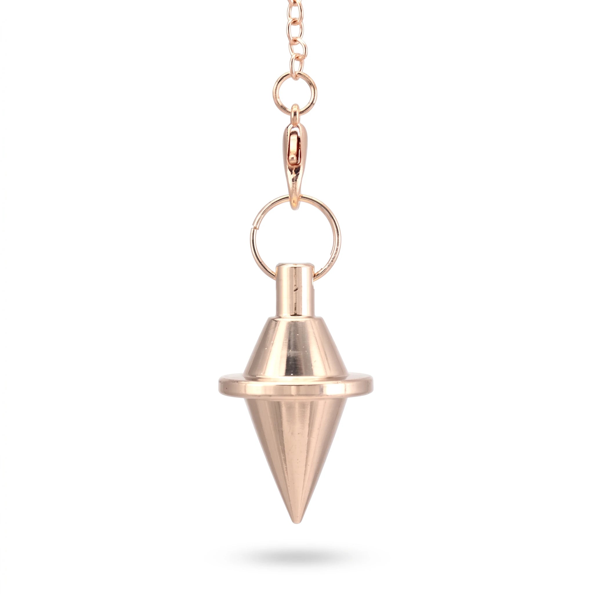 Le Classique — Pendule de divination métal — packshot variante fond blanc · AURÆN Objets Sacrés