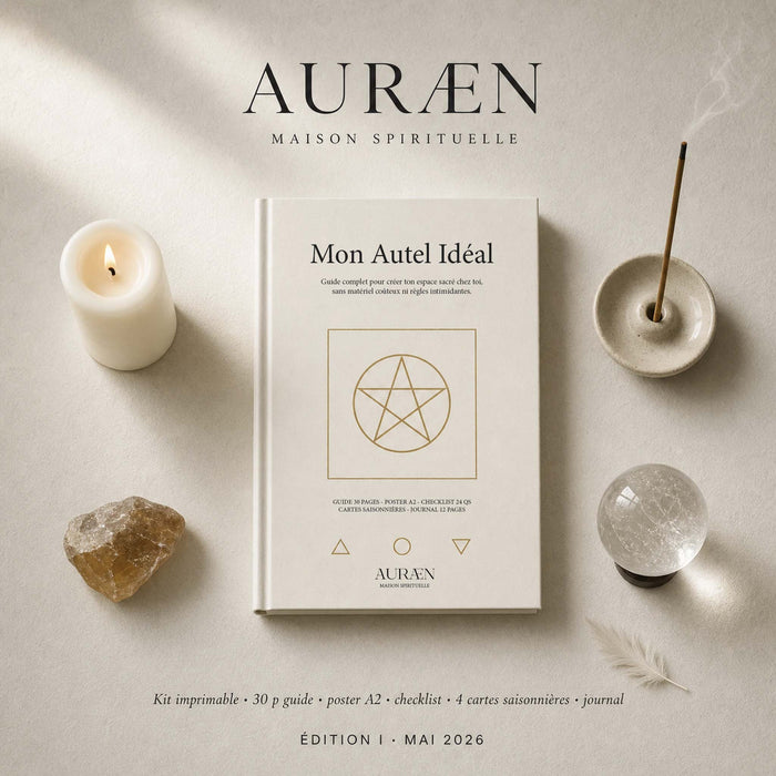 Mon Autel Idéal — Kit imprimable pour créer ton espace sacré