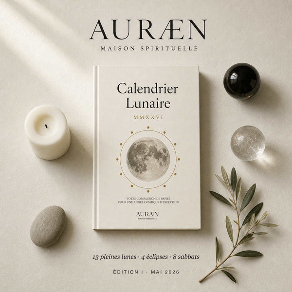 Calendrier Lunaire AURÆN 2026 — PDF imprimable