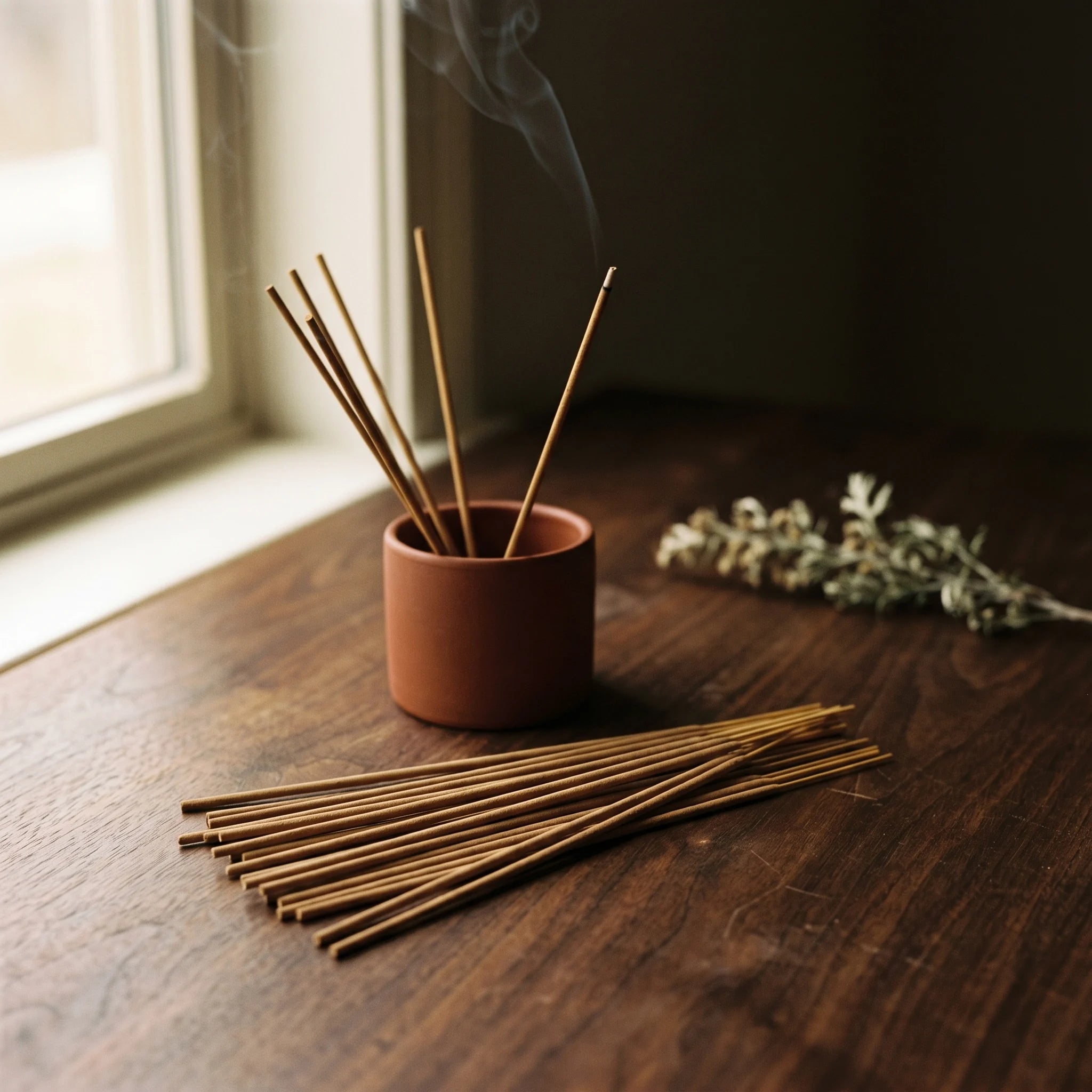 La Sensualité — Encens fleuri & musqué — vue principale · AURÆN Rituels d'Or