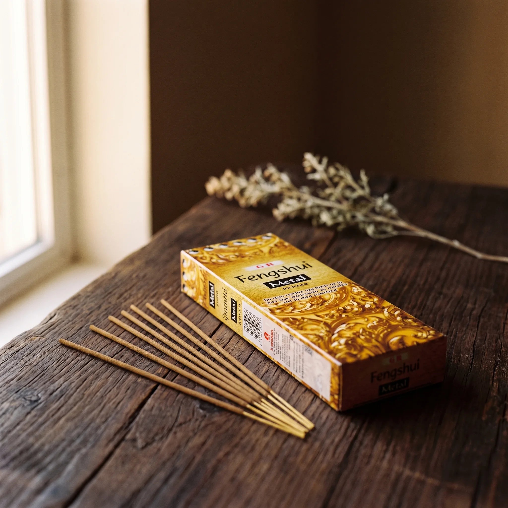 Les Cinq Éléments — Encens Feng Shui assortis — présence variante · AURÆN Rituels d'Or