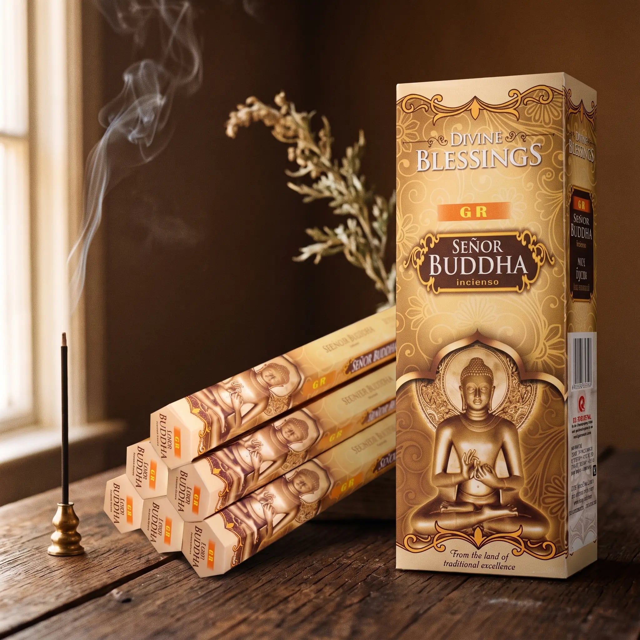 Le Voyage — Encens traditionnels indiens — présence variante · AURÆN Rituels d'Or
