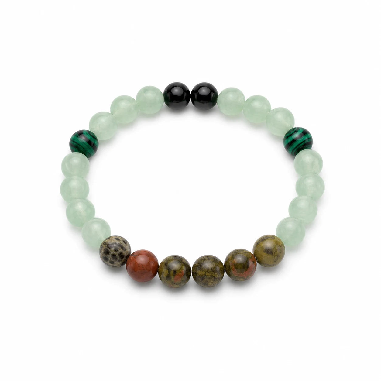 La Source — Bracelet de force intérieure — packshot fond blanc · AURÆN Pierres d'Âme