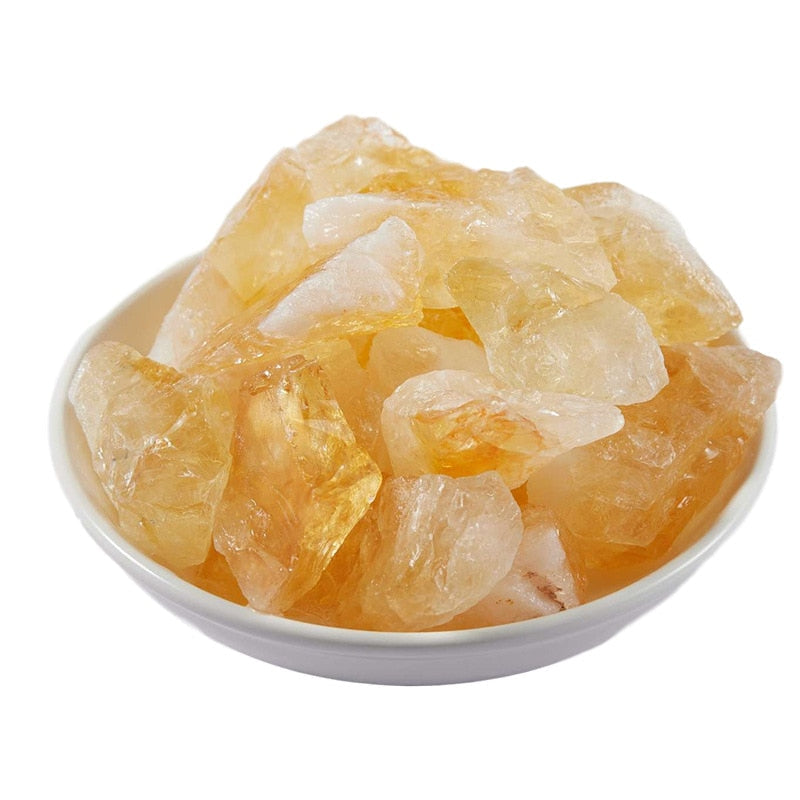La Citrine Naturelle — Pierre solaire jaune doré | AURÆN