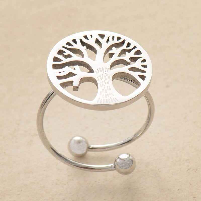L'Arbre Sacré — bague arbre de vie AURÆN
