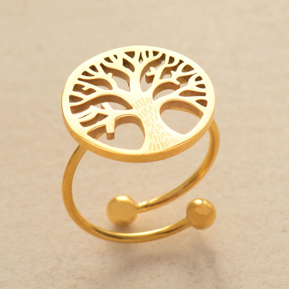 L'Arbre Sacré — Bague motif arbre de vie | AURÆN