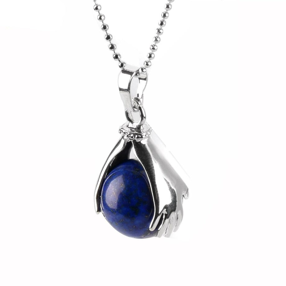 Le Lapis Lazuli — Collier pendentif bleu royal | AURÆN