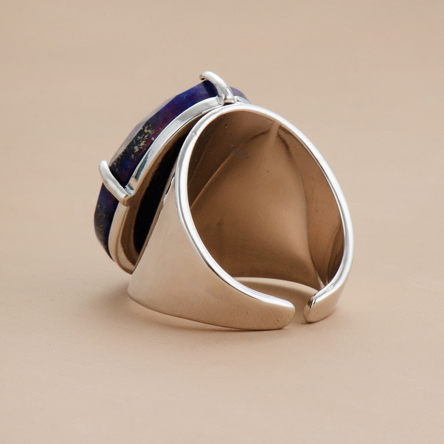 Le Lapis au Doigt — bague lapis AURÆN