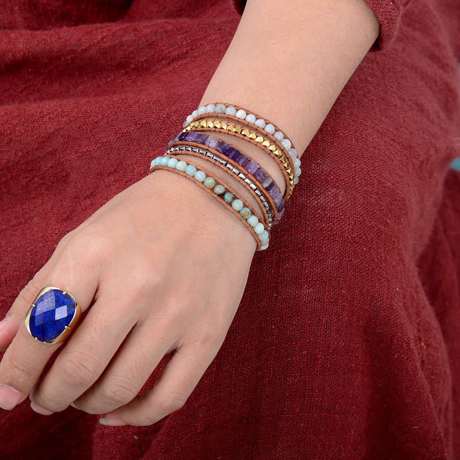 Le Lapis au Doigt — Bague lapis-lazuli
