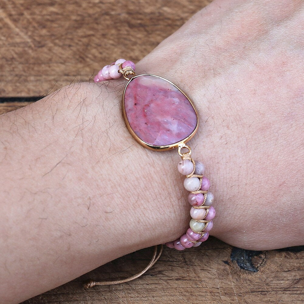 La Rhodonite — bracelet pardon AURÆN