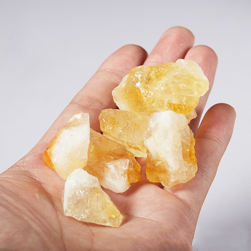 La Citrine Naturelle — pierre solaire AURÆN