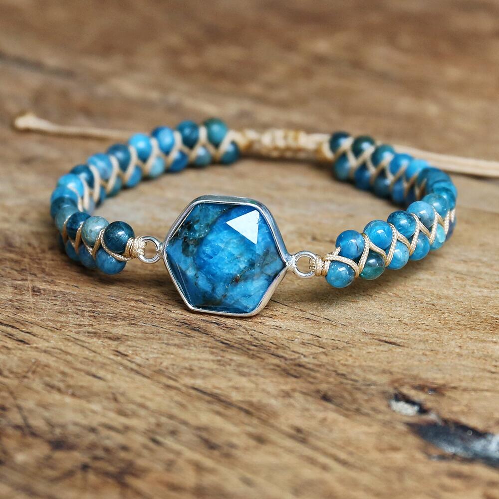 L'Apatite — bracelet turquoise AURÆN