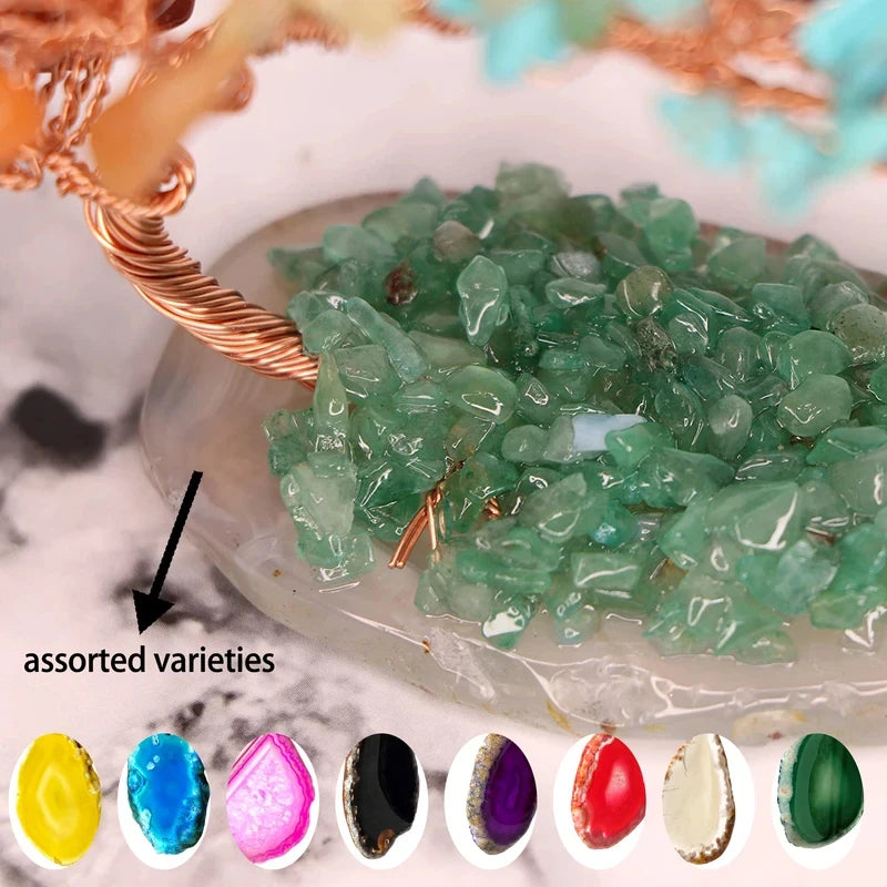 Arbre cristal — money tree feng shui