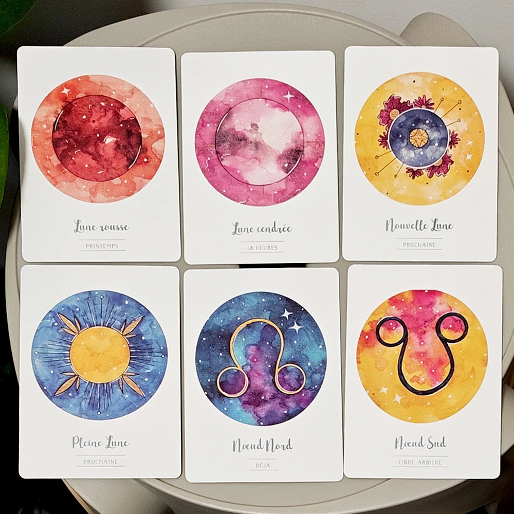 La Puissance de la Lune — Oracle 42 cartes en français (guidance spirituelle & émotionnelle)