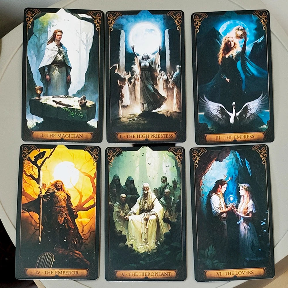 L'Oracle Druidique — Tarot celtique nature 78 cartes