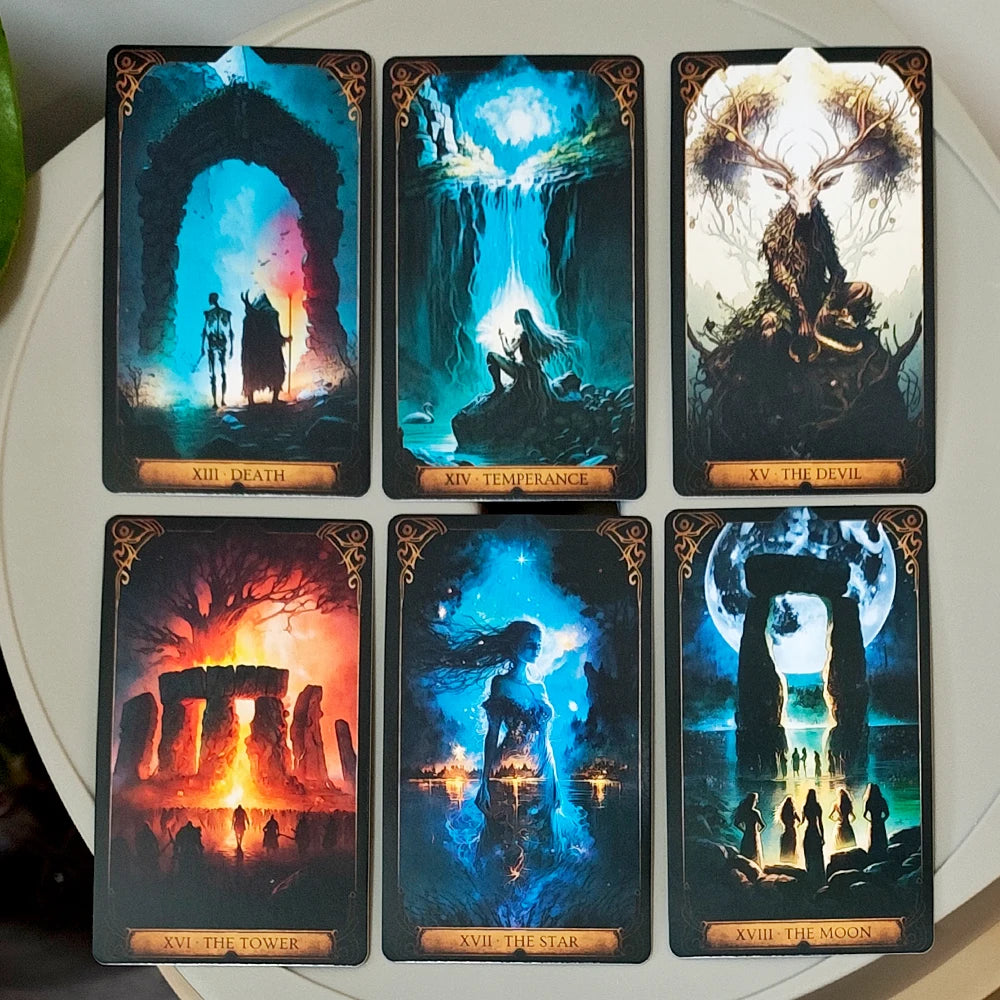 L'Oracle Druidique — Tarot celtique nature 78 cartes
