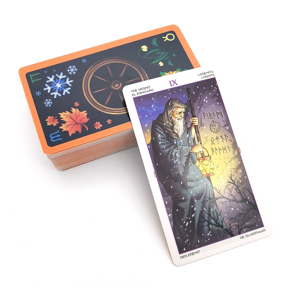 Tarot Roue de l'Année — 8 sabbats wiccans célébrés