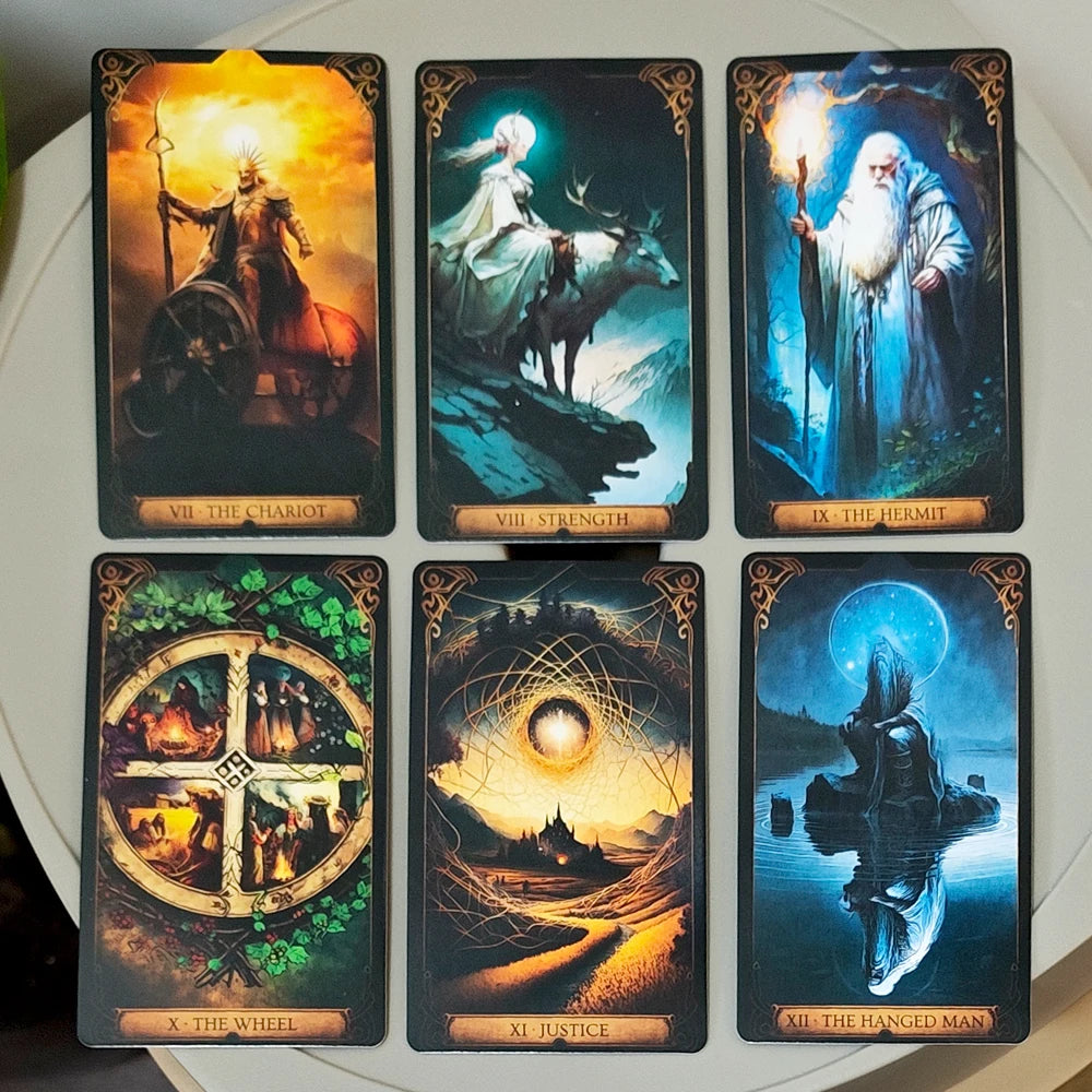 L'Oracle Druidique — Tarot celtique nature 78 cartes
