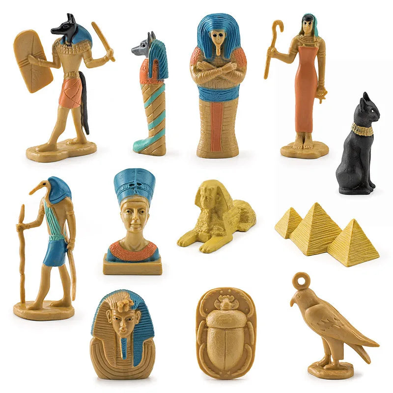 Le Coffret d'Égypte — Set 12 figurines miniatures