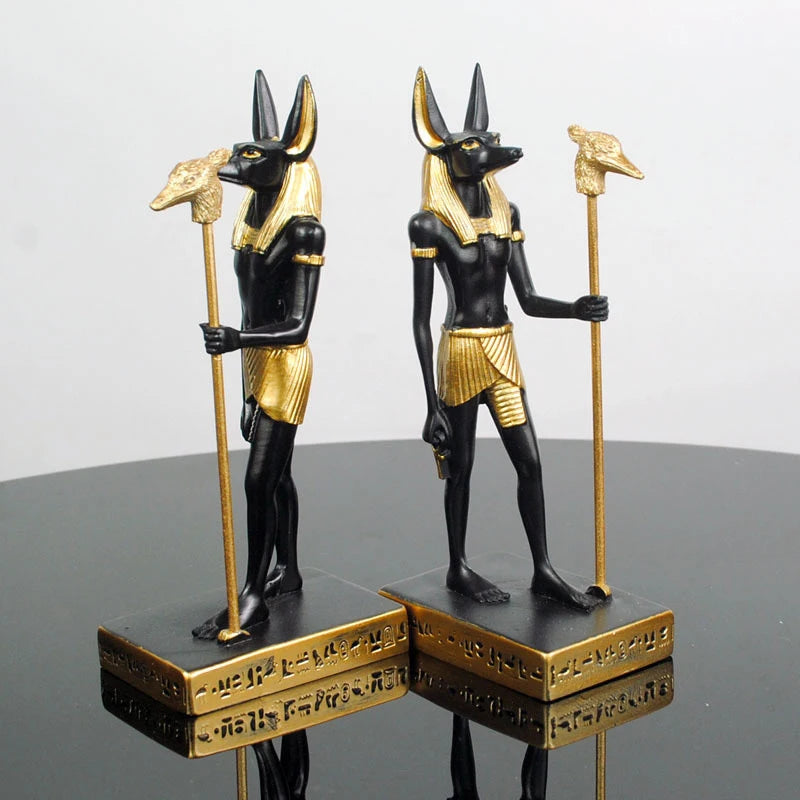 L'Anubis — Statuette pharaonique chacal d'Égypte