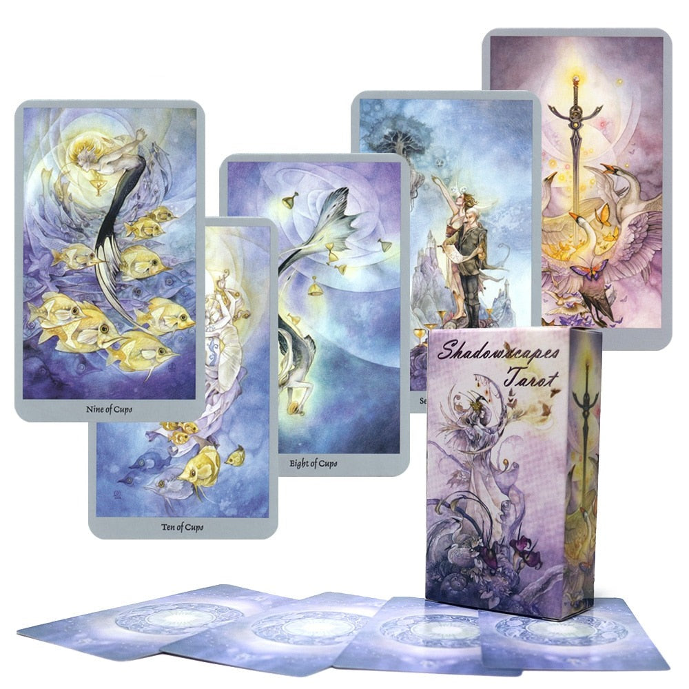 Tarot Shadowscapes — illustrations aquarelle Stephanie Pui-Mun Law