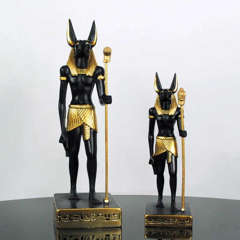 L'Anubis — Statuette pharaonique chacal d'Égypte
