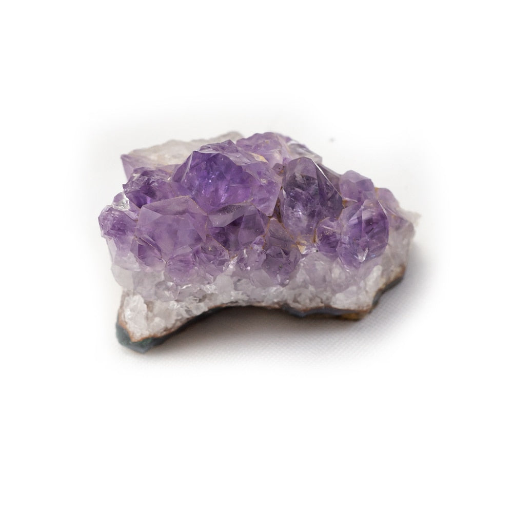 Améthyste naturelle — chakra coronal méditation