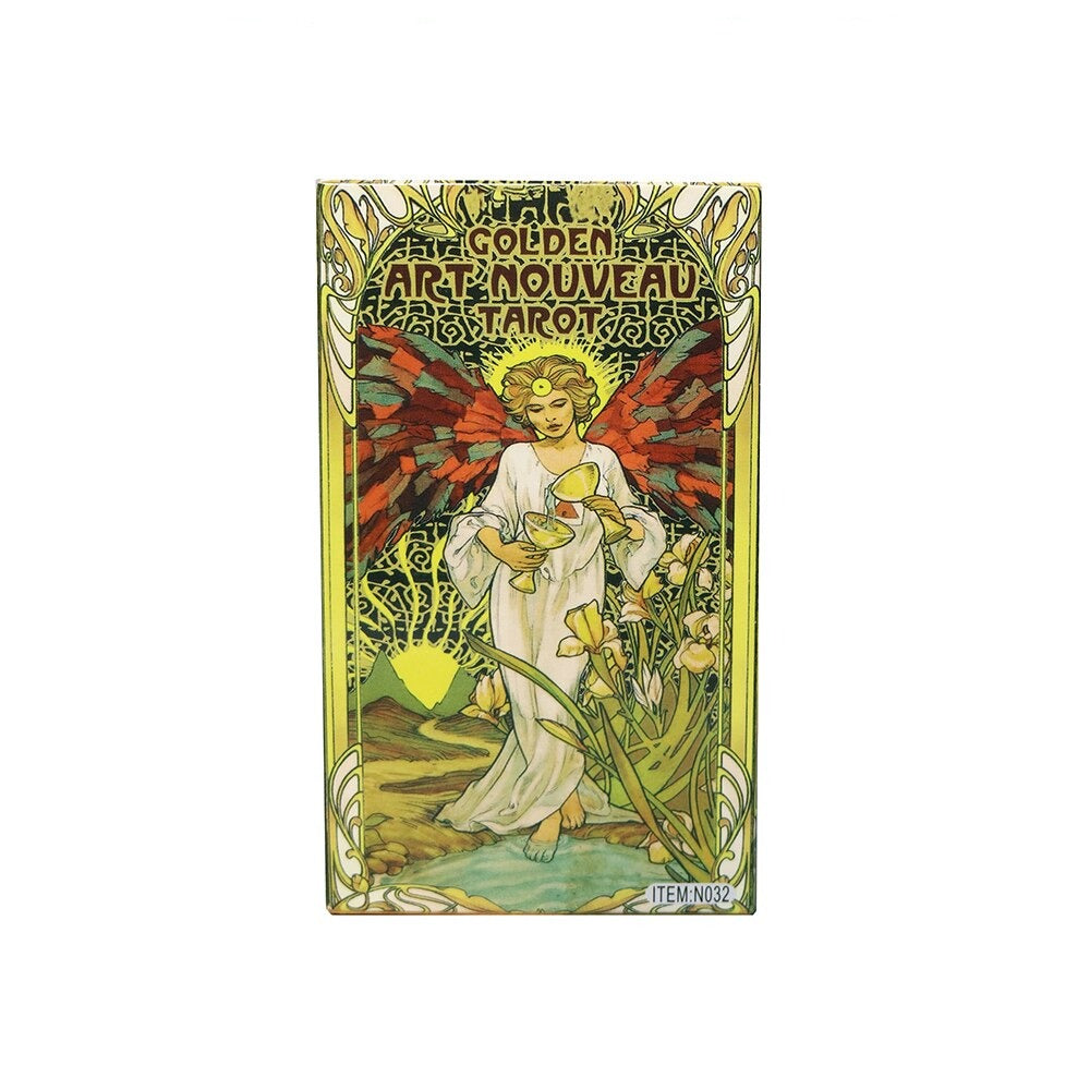 Tarot Art Nouveau — 78 cartes Tarot de Marseille revisité
