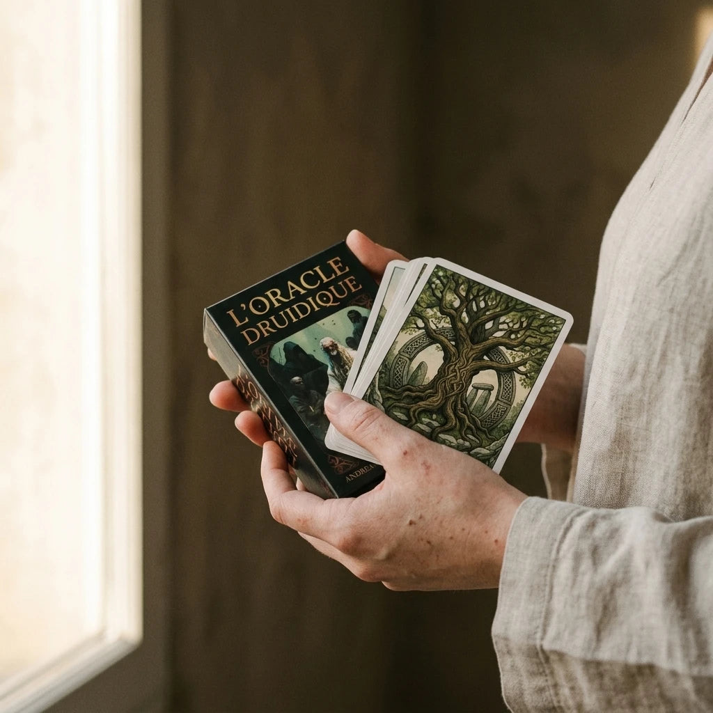 L'Oracle Druidique — Tarot celtique nature 78 cartes — porté · AURÆN Objets Sacrés