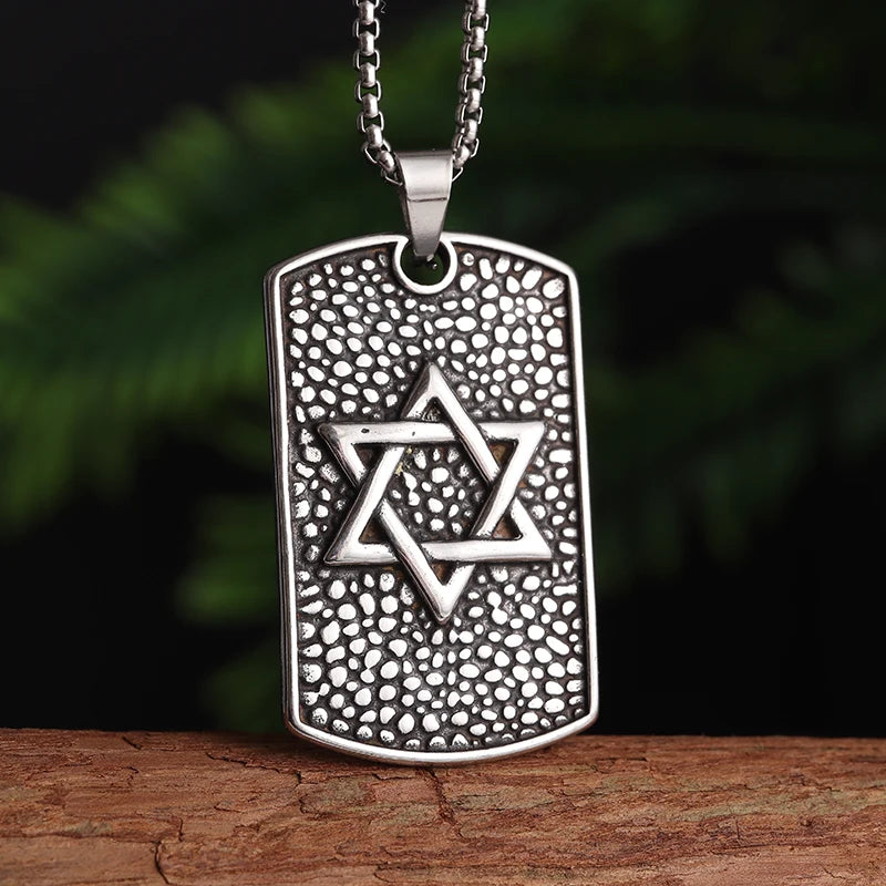 Médaillon Sceau d'Archange Kabbalah — finition mate AURÆN