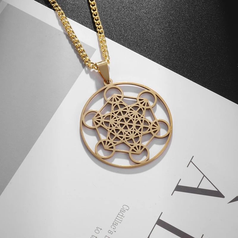 Sceau d'Archange Kabbalah — Mikaël finition dorée AURÆN